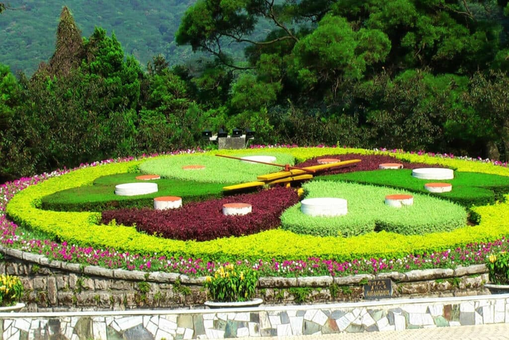 Yangmigshan flower clock