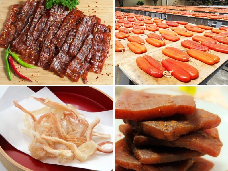 3.Savory Snacks, Seafood Delicacies