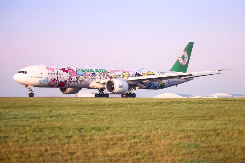 EVA Air Hello Kitty plane